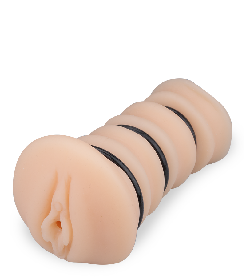 2-in-1 pocket pussy and 3 cock rings
