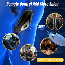 Load image into Gallery viewer, Prostate Massager Anal Plug Vibrator with 9 Expansion 9 Thrust &amp; 9 Vibration Modes, Prostate Vibratar Remote Control Vibrating Butt Plug, Adult Mens Sex Toy