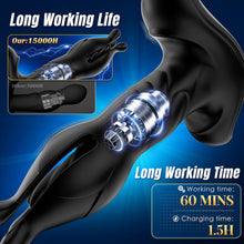 Load image into Gallery viewer, Prostate Massager Anal Plug Vibrator with 9 Expansion 9 Thrust &amp; 9 Vibration Modes, Prostate Vibratar Remote Control Vibrating Butt Plug, Adult Mens Sex Toy