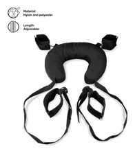 Load image into Gallery viewer, Ankle and wrist bondage cuffs with cushion