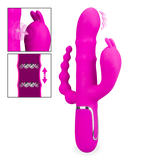 Garden Party triple stimulation rabbit vibrator