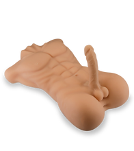 Load image into Gallery viewer, Jonathan realistic male sex torso with penis and anus