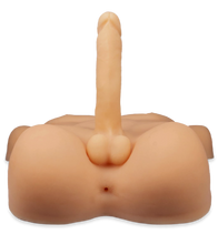 Load image into Gallery viewer, Jonathan realistic male sex torso with penis and anus